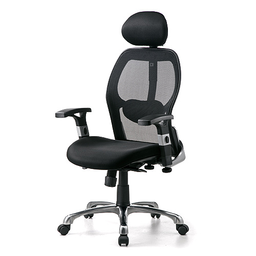 瑞祥全球购 日本山业电脑椅椅子逍遥电脑椅家庭用椅健康椅人体工学椅直播椅网布snc097 黑色